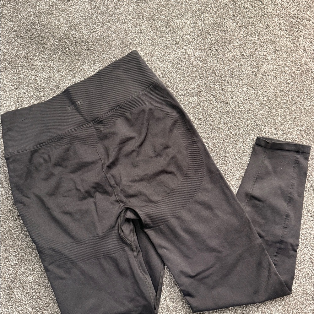 PINK Victoria's Secret Black High-Waist Leggings